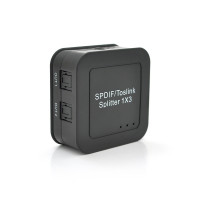 Цифровий оптичний роздільник звуку SPDIF / Toslink 1x3