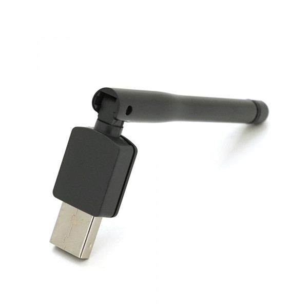 Бездротовий мережевий адаптер з антеною 10см Wi-Fi-USB LV-UW11 -2DB 7601, 802.11bgn, 150MB, 2.4 GHz, WIN7 / XP / Vista / 2K / MAC / LINUX, Blister Q