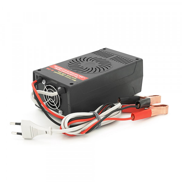 Автоматичне ЗУ для акумулятора MW-AZU12-25A 12V (30-300Ah) (MF,WET,AGM,GEL,CA/CA), 160-240V, Мах струм заряду 25А, напруга заряду 14,7;15,4V