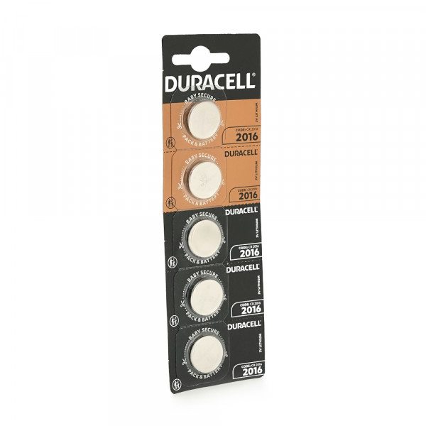 Батарейка літієва DURACELL DL2016, 5шт у блістері, ціна за блістер