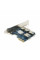 Контролер PCI-Е => USB 3.0, 4 порта, 5Gbps, OEM