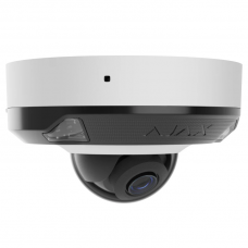 5 Mp IP охоронна відеокамера з гібридним підсвічуванням Ajax DomeCam Mini HL (5 Mp/2.8 mm) White