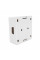 Розетка RITAR FTP 8P8C RJ45 2 порт Cat-5, накладна біла Q500