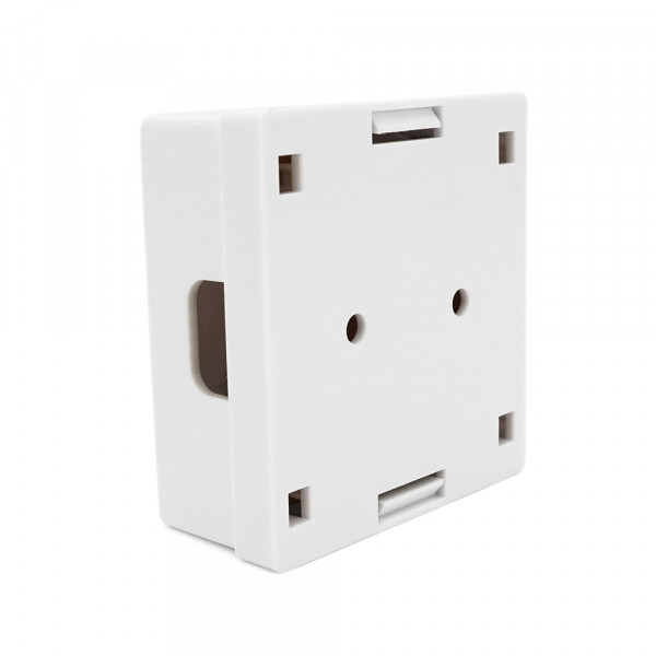Розетка RITAR FTP 8P8C RJ45 2 порт Cat-5, накладна біла Q500