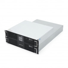 ДБЖ з правильною синусоїдою ONLINE Ritar RT-10KS-LCD,RACK 10000VA(9000Вт),192 В + батарейний блок 12V 7,5Ahх16 шт