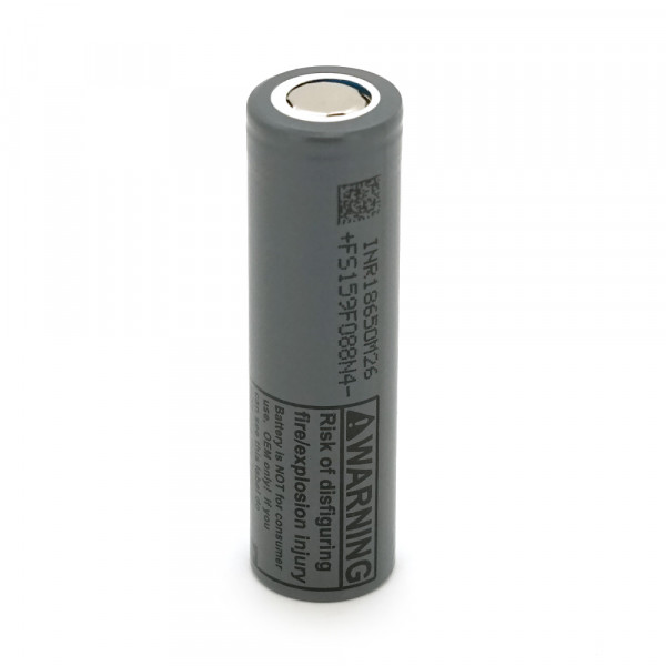 Акумулятор Li-Ion 18650 LG INR18650M26, 2500mAh, 10A, 4.2/3.6/2.5V, GREY, 2 шт в упаковці, ціна за 1 шт