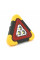 Знак аварійної зупинки Suitu ST-1101L-B. 42 LEDs та 3 COB. 5 режимів роботи. Живлення 3х AA батарей. Розмір 27×27×27 см. 490 г.