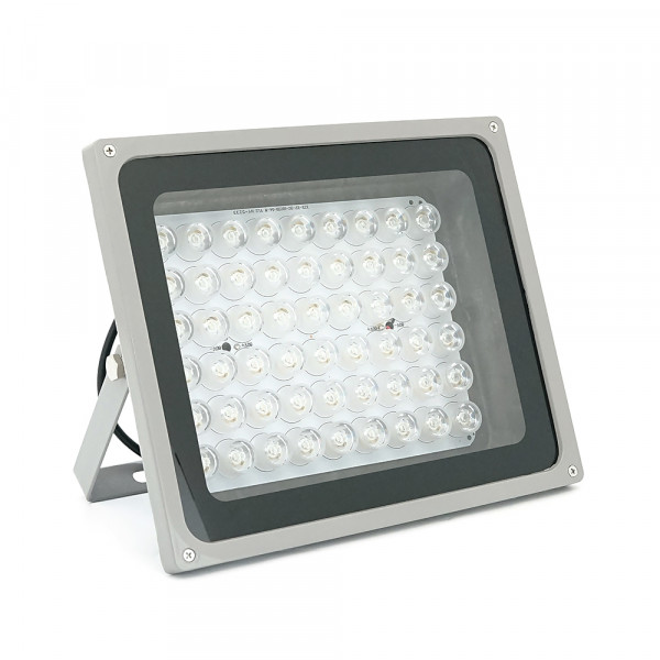 Прожектор спрямований із сутінковим датчиком YOSO 220V 50W, 50LED, IP66, кут огляду 120°, дальність до 150м, 280*230*130мм, BOX