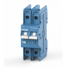Автоматичний вимикач постійного струму YRO YRL7-63DC 2P 63A DC600V 6kA, DIN, 80*36*44.8mm