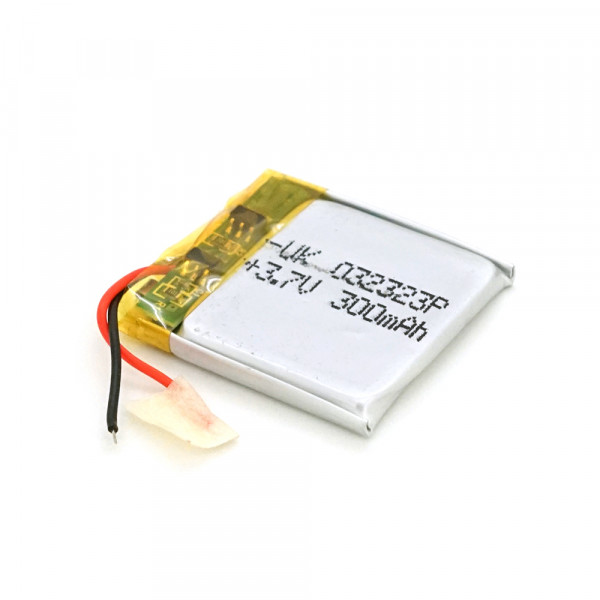 Літій-полімерний акумулятор 3*23*23mm (Li-ion 3.7В 300мА·год)