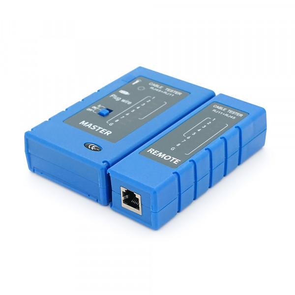 Кабельний тестер Merlion NSHL916DC-AL, RJ-45+RJ11