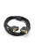 Кабель VGA (тато)-3RCA (тато) 1.5m, Black/Red, обплетення, пакет