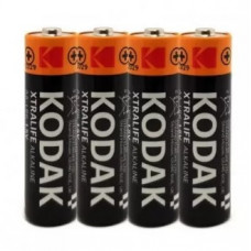 Батарейка лужна KODAK XTRALIFE LR06, АА, 4шт в shrink, ціна за shrink