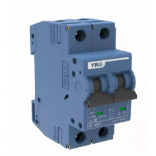 Автоматичний вимикач постійного струму YRO YRL7-63DC 2P 50A DC550V 6kA, DIN, 80*36*44.8mm