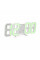 Електронний годинник VST-LY1089, будильник, живлення від кабелю 220V, Green Light, Box