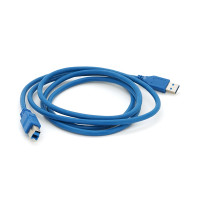 Кабель USB 3.0 AM/BM 1,8 м blue для периферії