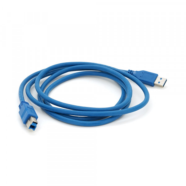 Кабель USB 3.0 AM/BM 1,8 м blue для периферії