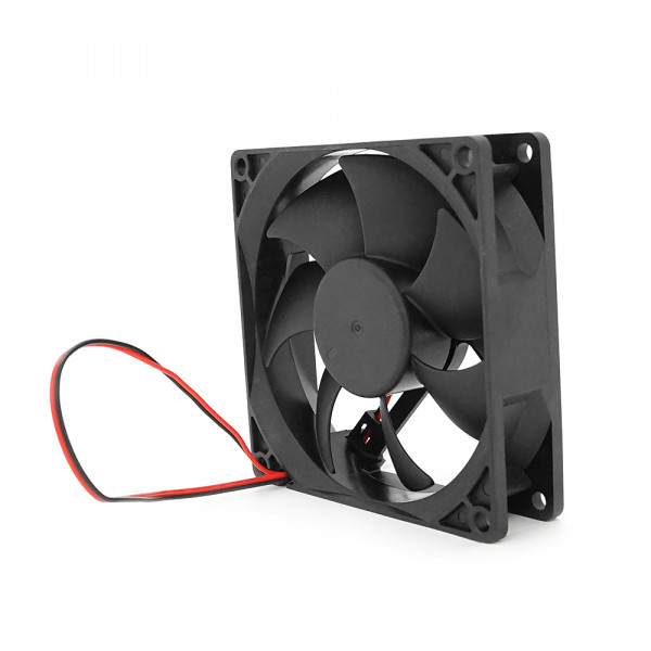 Кулер корпусний Merlion 9025, 92x92x25mm, RPM 1300±10%, 12V/0.3A, 2-pin, Black, OEM