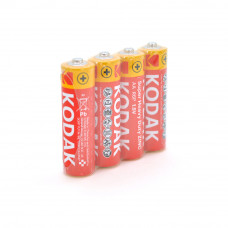 Батарейка сольова KODAK Super Heavy Duty R6, АА, 4шт в shriink, ціна за shrink