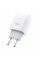 Набір СЗУ 110-240V HOCO C73A+ кабель Type-C, 2xUSB, 2.4A, кабель 1м, White, Blister