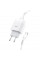 Набір СЗУ 110-240V HOCO C73A+ кабель Type-C, 2xUSB, 2.4A, кабель 1м, White, Blister