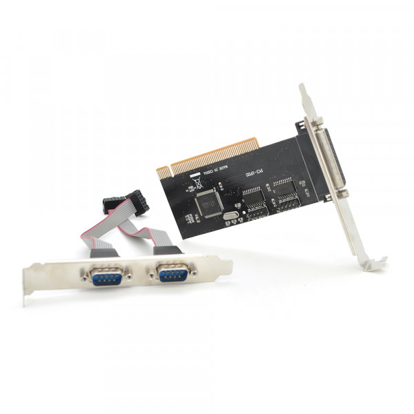 Контролер PCI-E=>2xRS232(9Pin)+LPT(25Pin), TX382A, BOX