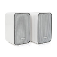 Колонки Kisonli X21BT, 2x10W, USB/RGB light/BT, DC: 5V/1-2A, White, BOX, Q15
