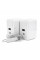 Колонки Kisonli X21BT, 2x10W, USB/RGB light/BT, DC: 5V/1-2A, White, BOX, Q15