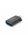 Перехідник VEGGIEG V-S101 USB3.0(AF) OTG => Type-C(M), Black, Пакет