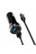 Набір АЗУ 12-24V HOCO Z40 кабель Micro, 2xUSB, 2.4A, кабель 1м, Black, Box