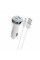 Набір АЗУ 12-24V HOCO Z40 кабель Micro, 2xUSB, 2.4A, кабель 1м, White, Box