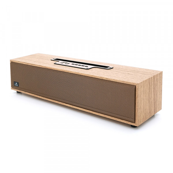Колонка Kisonli G11 Bluetooth 5.0, 2х5W, 1200mAh, ≥90dB, USB/TF/BT/FM/AUX, DC: 5V, Wooden, BOX, Q20