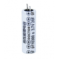 Акумулятор 10300 Li-Ion Doctor DT10300 , 180mAh, 3.7V, клеми під паяння, Φ10*L30mm, Grey