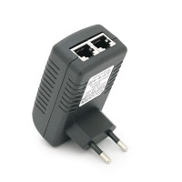POE інжектор 12V 2A (24Вт) із портами Ethernet 10/100Мбіт/с