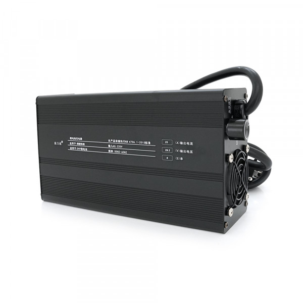 Зарядний пристрій для акумуляторів LiFePO4 24V(29,2V),8S,25A, роз'єм anderson,235x125x68mm