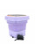 Пральна машина H576 MINI P, складана, 9л, 12В, 25Вт, 1.2кг, LED-індикатор, електронне управління, 29,5*29,5(14.5)мм, пластик, фіолетовий