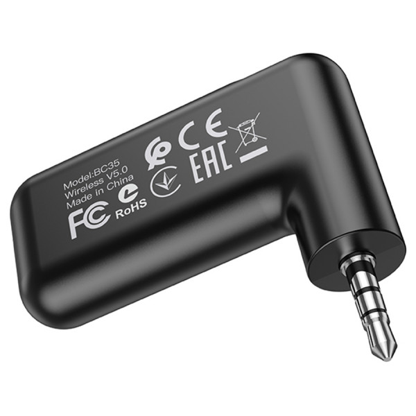 Аудіо ресивер BOROFONE BC35 Wireless Bluetooth 3.5mm Audio Stereo Music Home, Bluetooth 5.0