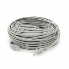 Патч-корд литий RITAR, CCA, UTP, RJ45, Cat.5e, 25m, сірий Q50