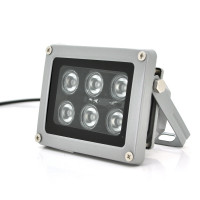 Прожектор спрямований з сутінковим датчиком YOSO 12V 12W, 6LED, IP66, кут огляду 60 °,робоча відстань до 30м, 113*84*86мм, BOX