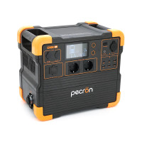 Power station Pecron E2400LFP APP Control, 2048/2400Wh LiFePO4, MPPT 800W max, DC12V-5A, XT60-12V-30A, 3хAC 220, 4xUSB-18W, 2хUSB-C(100W), Fast charge 90min, 376×236×330mm, 20.5kg