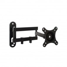 Кронштейн для TV PiPo PP- 180, 10 "-32", до 15кг, поворотний 150°, Black, Box