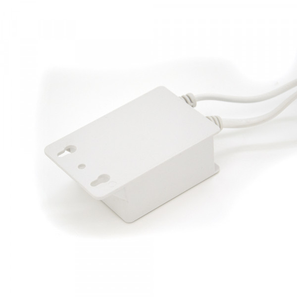 Імпульсний адаптер живлення 12В 2А (24Вт) штекер 5.5/2.5; Plastic Box Mini; IP40; В90/Ш50/Г30мм; кріплення