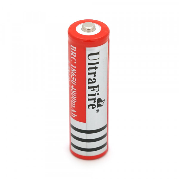 Акумулятор Li-ion UltraFire18650 4800mAh (real 1000mAh) 3.7V, Red, 2 шт. в упаковці, ціна за 1 шт.