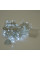 Гірлянди 120LED (Штора-Конус) White, 8 режимів, 3х0,3 метра, прозора ізоляція, BOX
