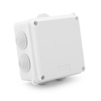 Коробка розподільна зовнішня YOSO 100х100х70 IP55 колір білий  (100*100*70)