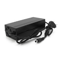 Зарядний пристрій для акумуляторів LiFePo4 36V(43.8V),12S,3A,штекер 5.5*2.5,з індикацією,BOX