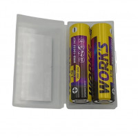 Акумуляторні батареї Li-ion WRB 18650HCF, тип під паяння, 25A, 3,7V, Type-c, 2500mAh, 1000 циклів, бокс 2шт