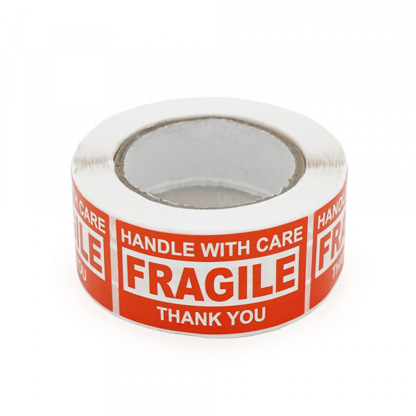 Наклейка на коробки "Fragile" для крихкого товару