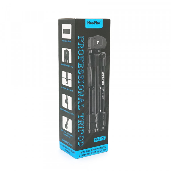 Штатив Nee Pho NP-3160, висота 30-68.5см, Box
