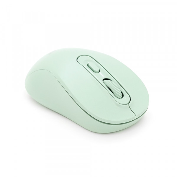 Миша бездротова JEDEL WD138-GN, 800-1600DPI, 2.4GHZ+Bluetooth 5.0, Green, Box